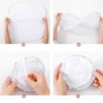 Gambar produk Januel Keranjang Laundry Lipat Storage Bag Dirty Clothes - Jn24