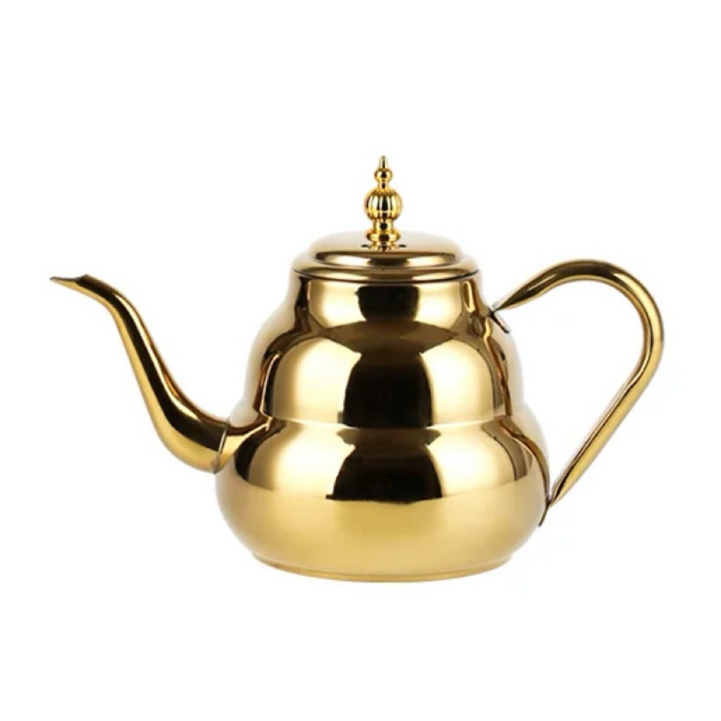 Gambar produk IBNUNU Teko Air Panas Teh Teapot Stainless Steel 1.5L with Filter - IB12