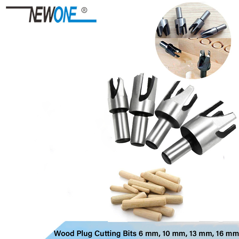 Gambar produk NEWONE Mata Bor Hole Punch Drill Bit Claw Type 6-16mm 4 PCS - HL-120701