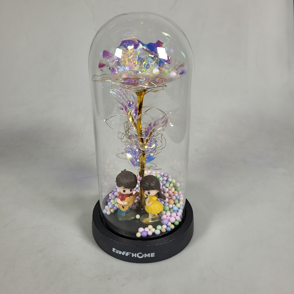 Gambar produk TaffHOME Lampu Meja Hias LED Galaxy Rose Eternal Colorful Light Guitar Style - TH-505