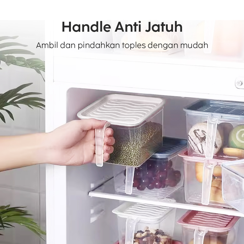 Gambar produk OTHERHOUSE Toples Plastik Penyimpanan Makanan Storage Jar 2.363L - H1212