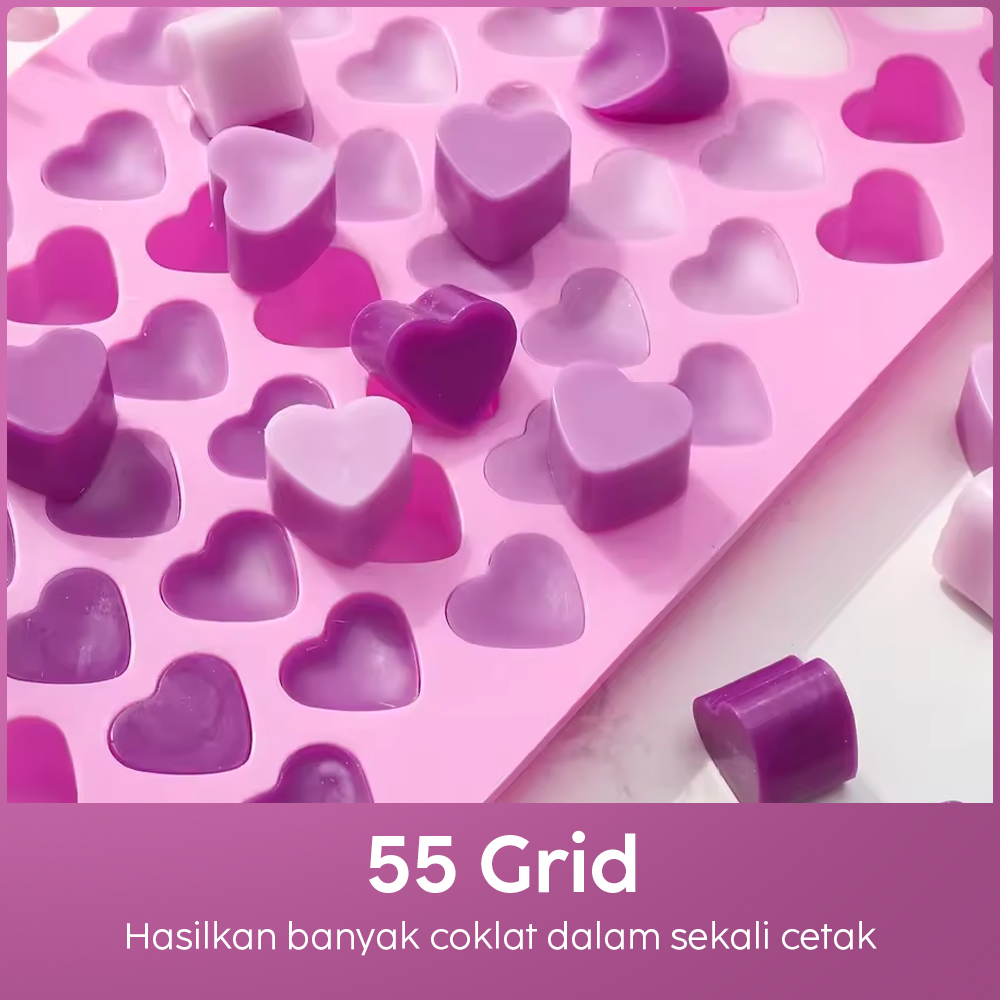 Gambar produk Winzwon Cetakan Coklat Es Batu Ice Cube Tray Mold Model Love - HP816