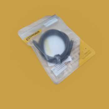 Gambar produk ESSAGER Kabel Data Type C to Type C PD Quick Charging LED 5A 100W 1M - ES-X29