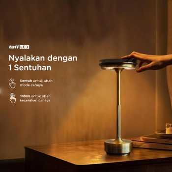 Gambar produk TaffLED Lampu Meja Hias Desk Lamp Restaurant Bar USB 3in1 Color - TW54