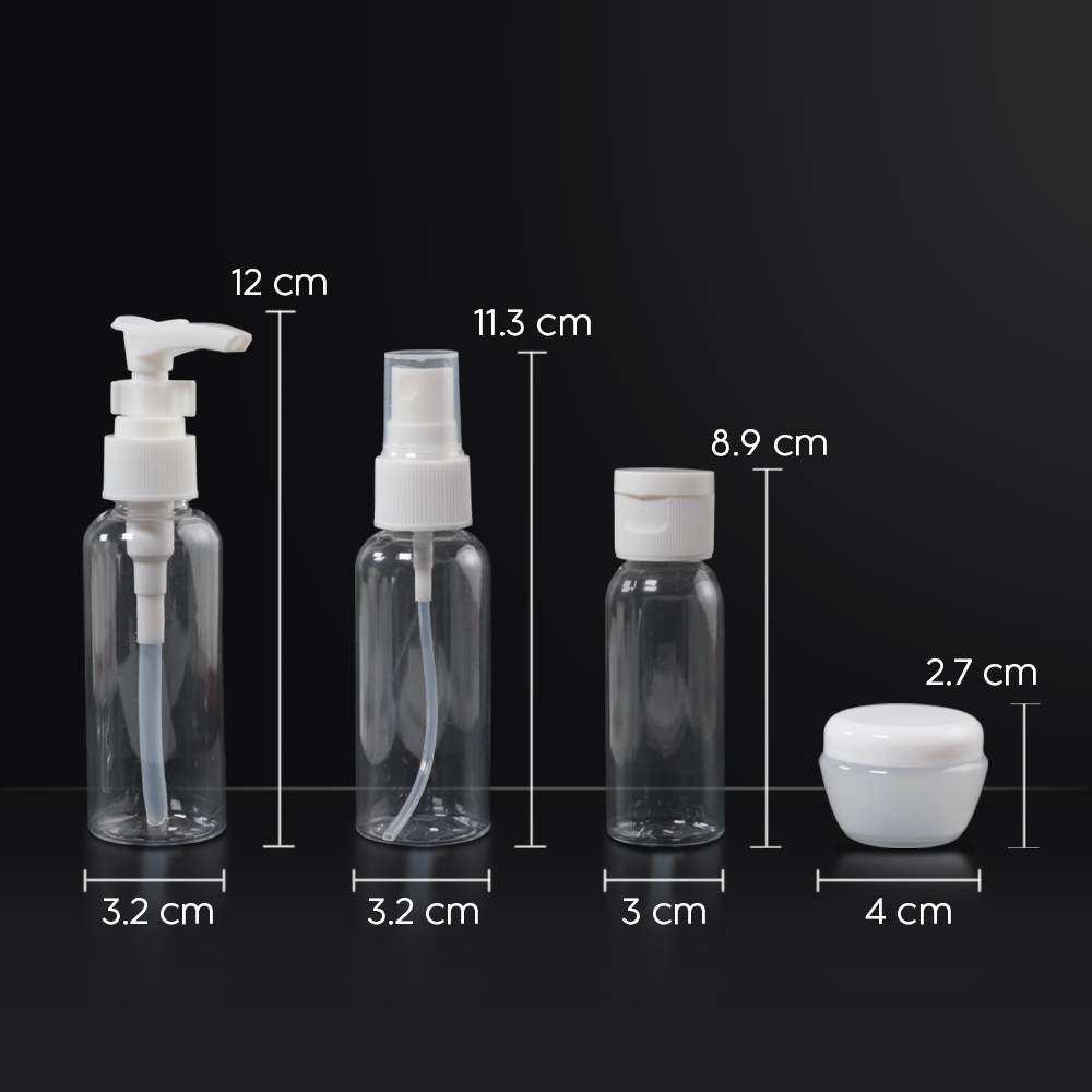 Gambar produk MUQGEW Botol Travel Size Liquid Bottle Pack 5 PCS - SV2