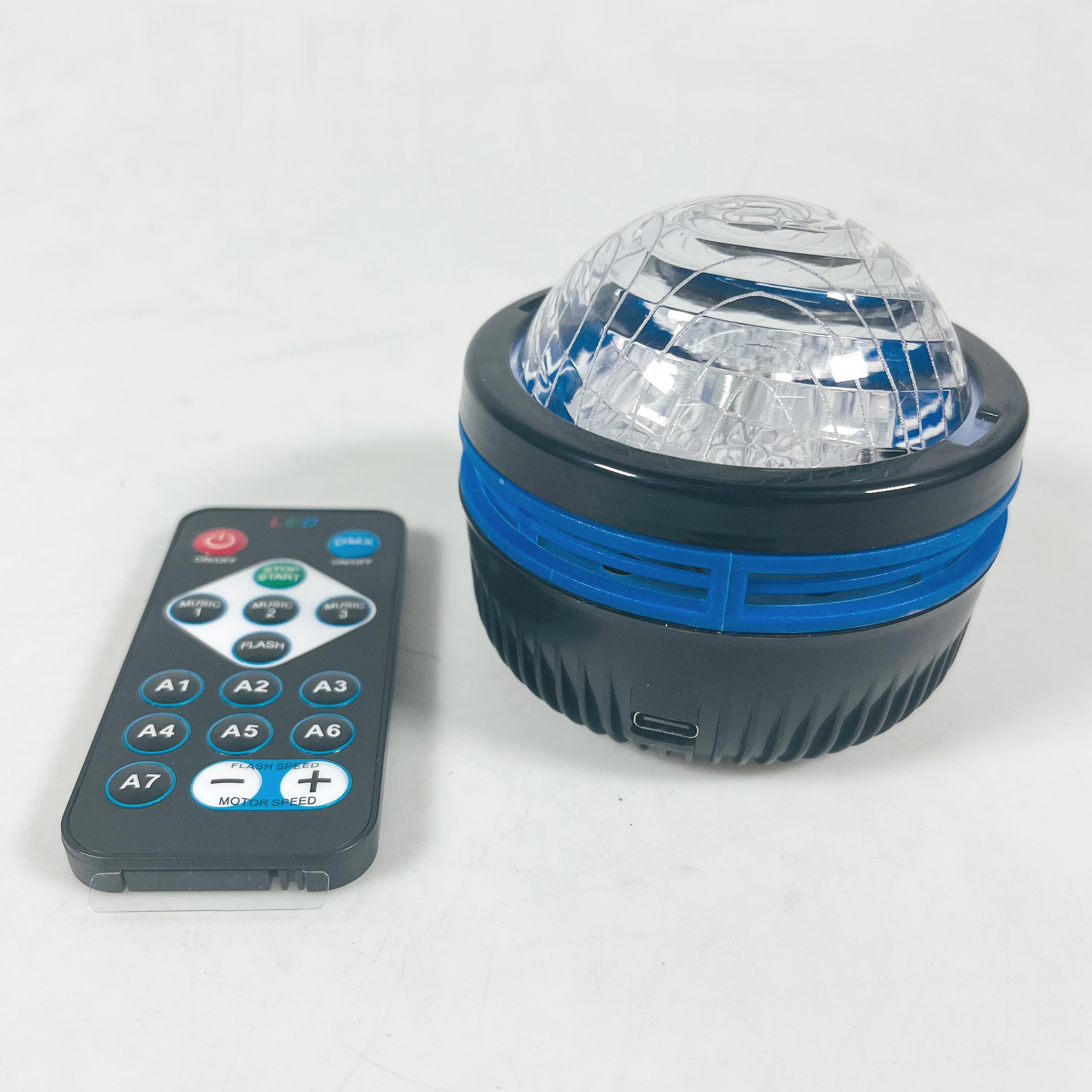 Gambar produk ZENLONG Lampu Tidur Proyektor RGB 7 Color Mode Remote USB 3W Sky Vortex - ZL5V