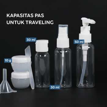 Gambar produk MUQGEW Botol Travel Size Liquid Bottle Pack 5 PCS - SV2