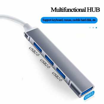 Gambar produk OLOPKY USB Hub Type C Type A Dual Adapter 5in1 USB 3.0 USB 2.0 5Gbps - OL-41