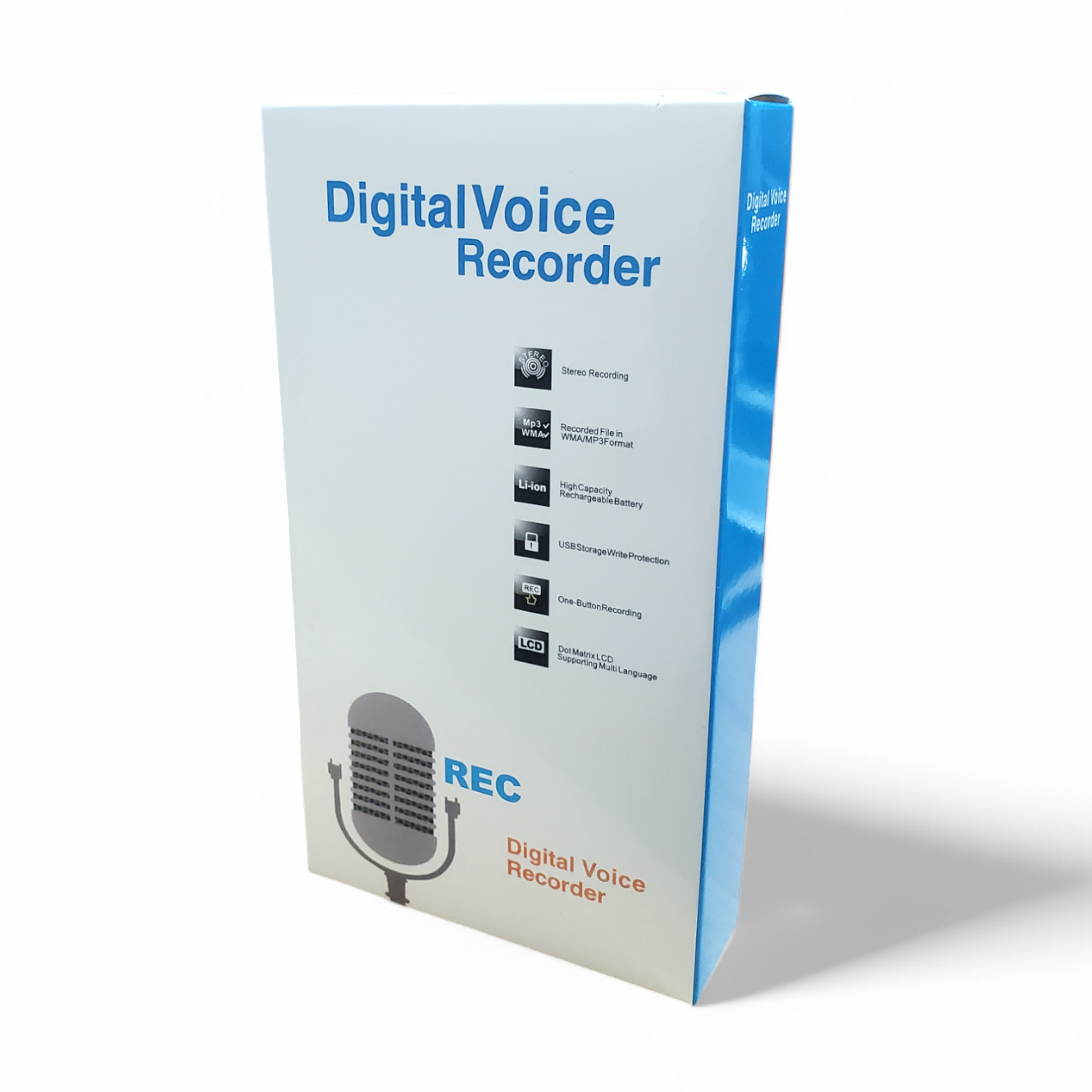 Gambar produk TaffSTUDIO Perekam Suara Portabel Recorder Noise Reduction 1536Kbps - ZD38 - Kemasan