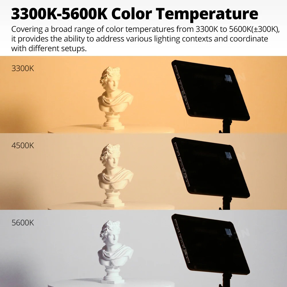Gambar produk Godox Lampu Studio Fill Light Dimmable 3in1 Color Lamp Panel 30W - LEDP260C