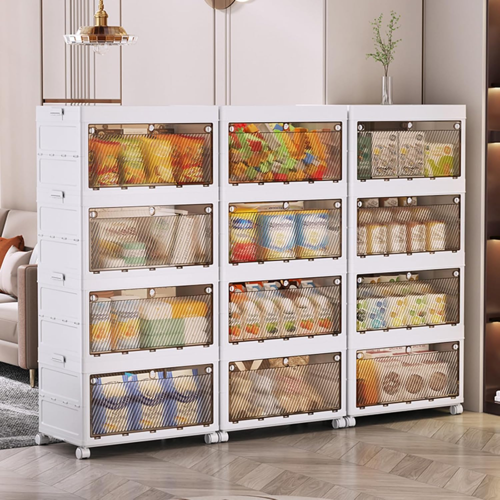 Gambar produk FOLODA Lemari Plastik Multifungsi Minimalist Plastic Storage Cabinet - FD698