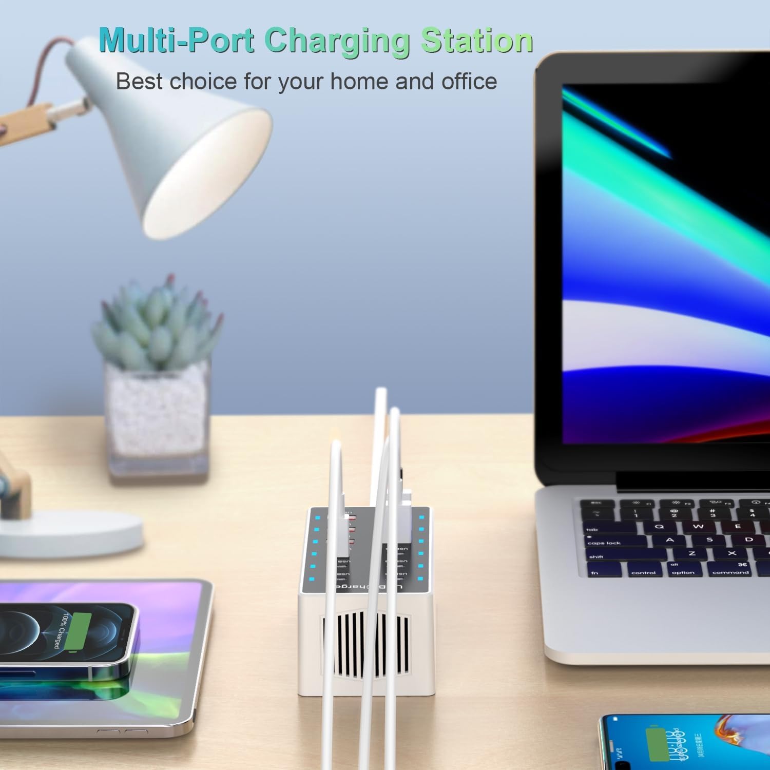 Gambar produk BANGGOOD USB Hub Charger 12 Multi Port Type C 5V/2.4A 60W EU Plug - YC-A6