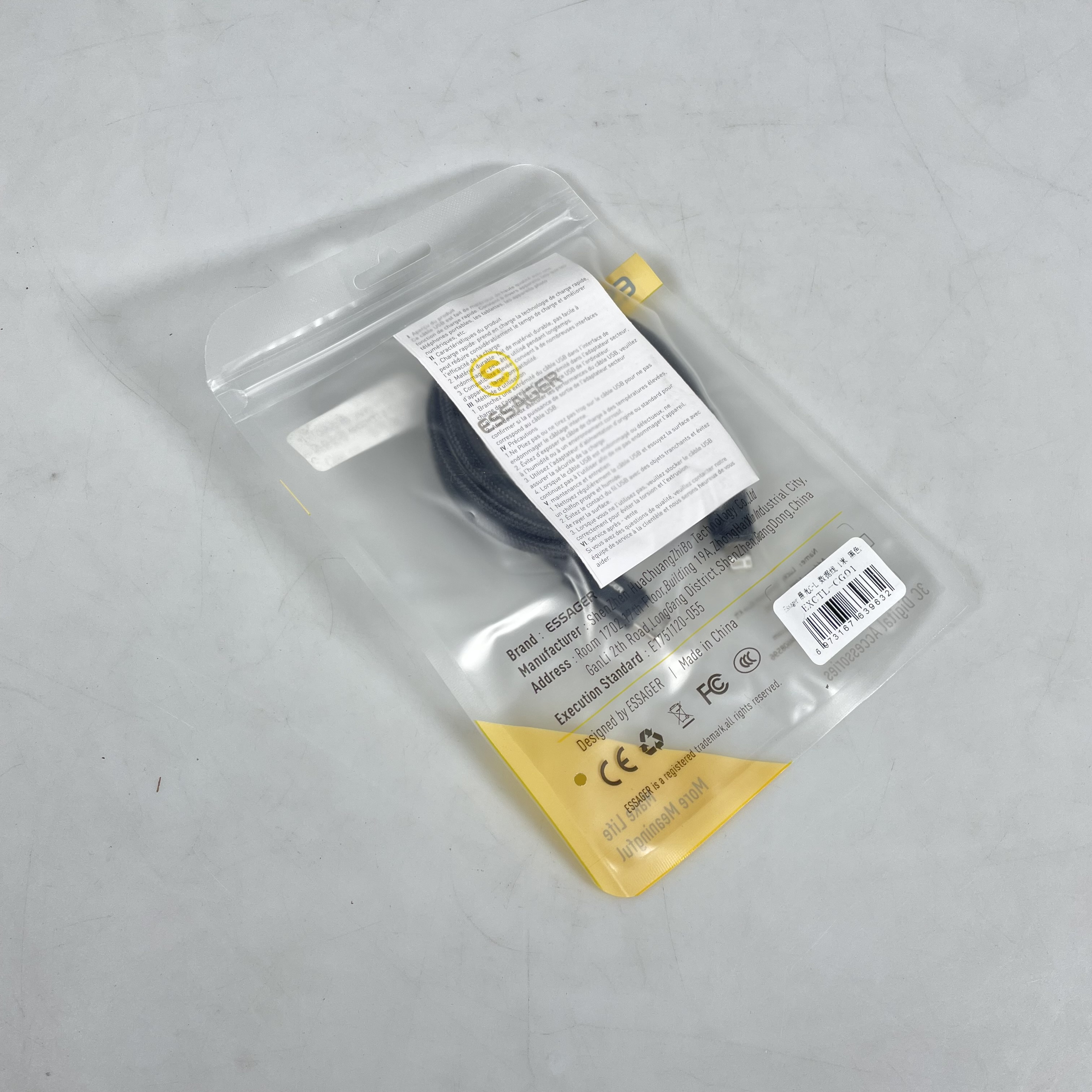 Gambar produk ESSAGER Kabel Data Type C to Lightning Fast Charging LED 27W 1M - ES-X16