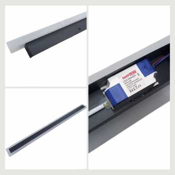 Gambar produk TaffLED Lampu Dinding Hias Outdoor Long Strip LED 3in1 Color 1M - ISN-31