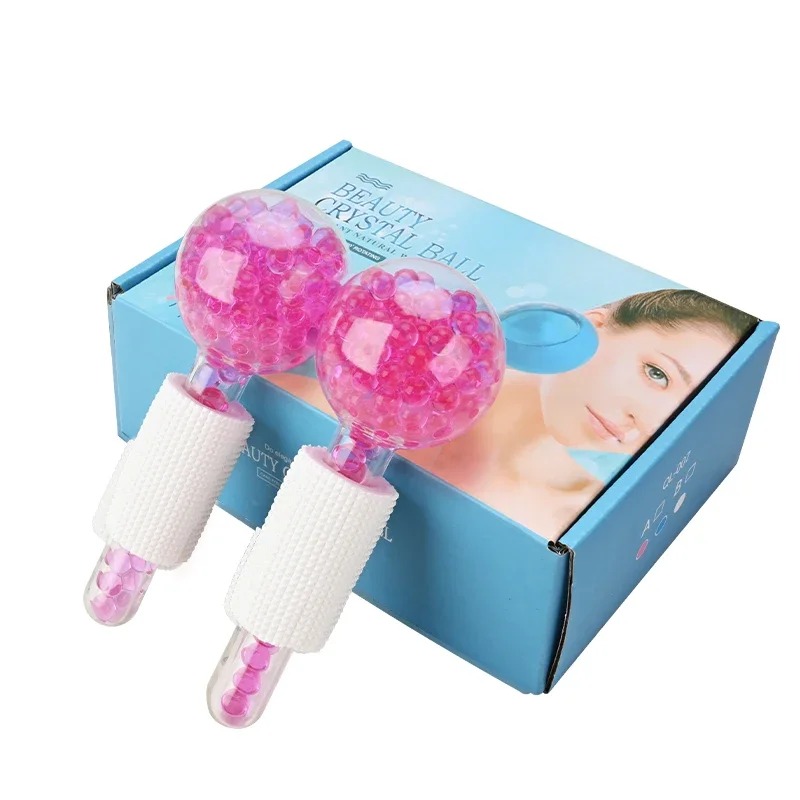 Gambar produk PLYS Face and Eye Massage Ice Wave Crystal Ball Beauty Salon 2PCS - PY001