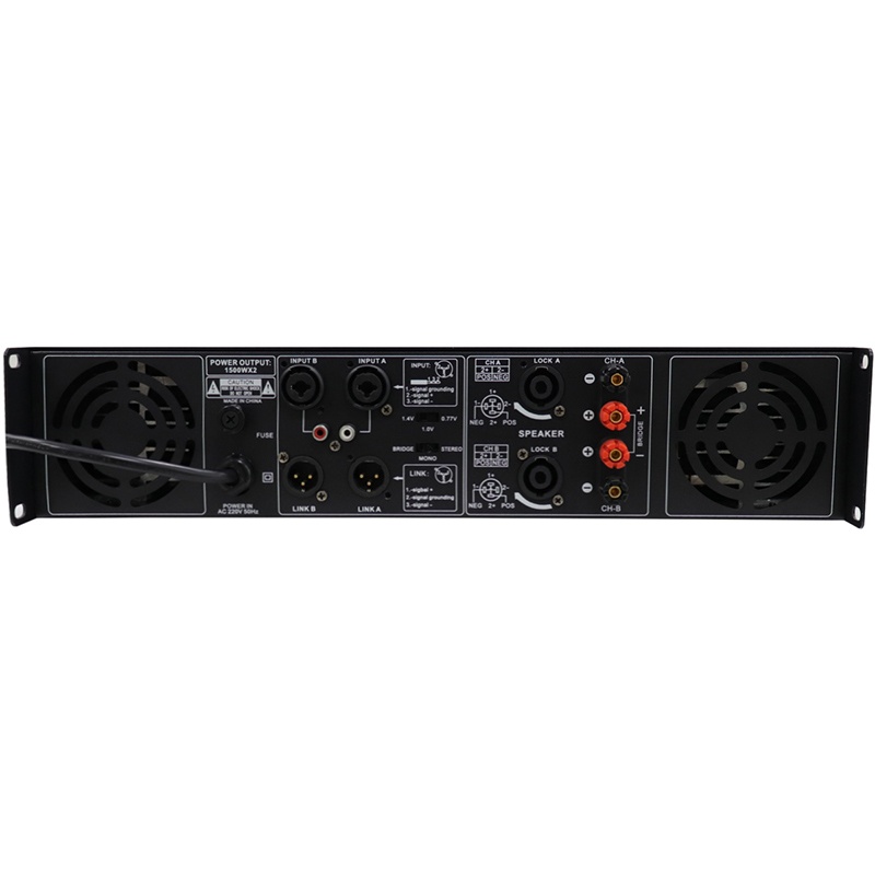 Gambar produk SHUOYI Power Amplifier Professional 2 Channels 600W for Bars - CS-6000