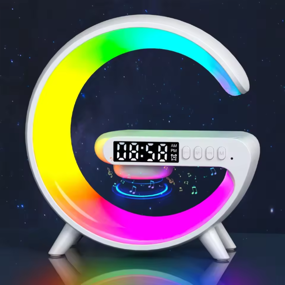 Gambar produk VIKEFON Lampu Hias Meja RGB Wireless Smart Bluetooth Speaker Lamp - VK340