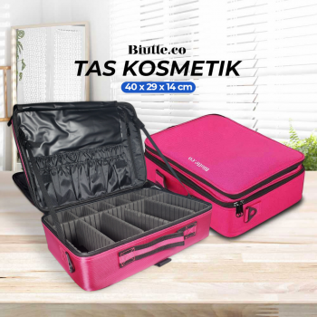 Biutte.co Tas Kosmetik Make Up Travel Organizer Bag Wanita - X3235