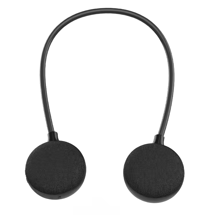 Gambar produk Rockmia Neck Speaker Wearable Sound Bluetooth Music Player Wireless - EBS-906