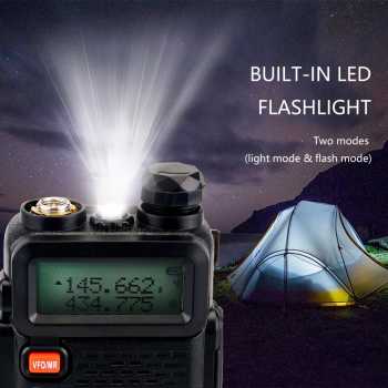 Gambar produk RETEVIS Walkie Talkie Two Way Radio Dual Band 128 Channel 1400mAh - RT5R