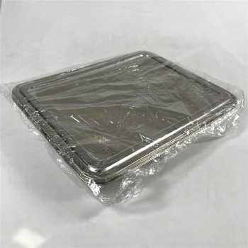 Gambar produk Januel Kotak Makan Fast Food Tray Container Stainless Steel 304 5 Grid - Jn71