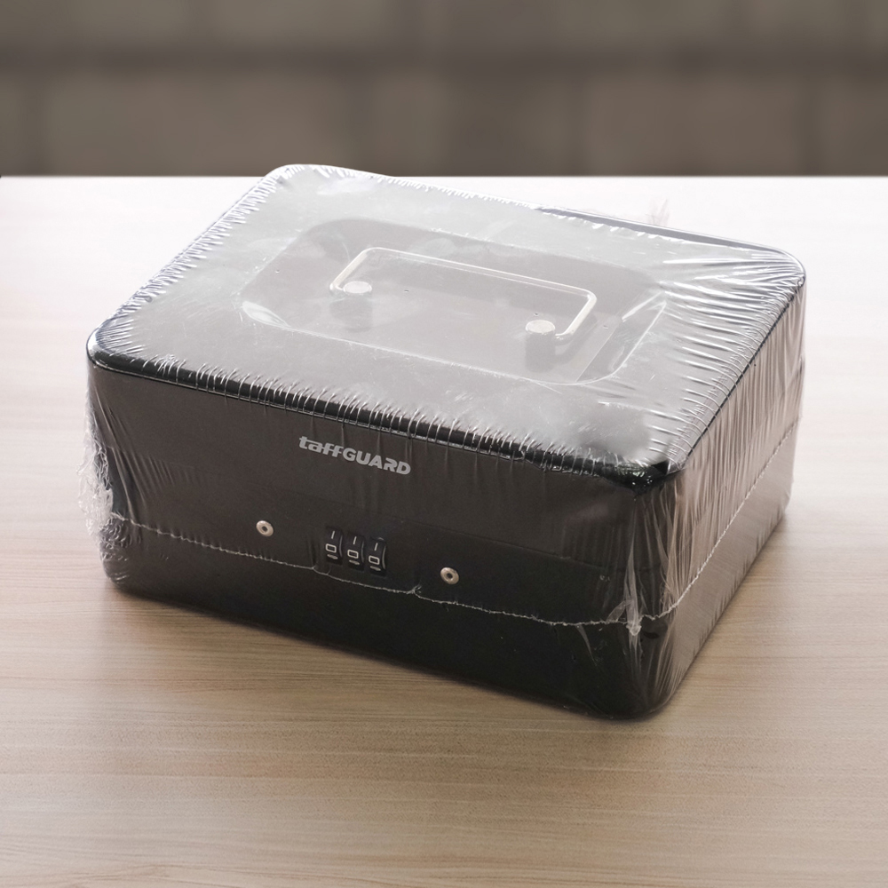 Gambar produk TaffGUARD Kotak Uang Brankas Dokumen Password Lock 20x16x9cm - HC66008