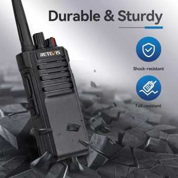 Gambar produk RETEVIS Walkie Talkie Two Way Radio DMR UHF IP67 Rechargeable 3200mAh - RT29