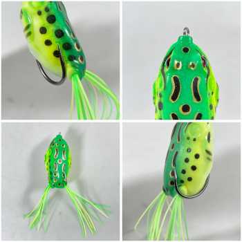 Gambar produk TaffSPORT Umpan Pancing Kodok Silikon Frog Lure Soft Tube Bait - UMK01