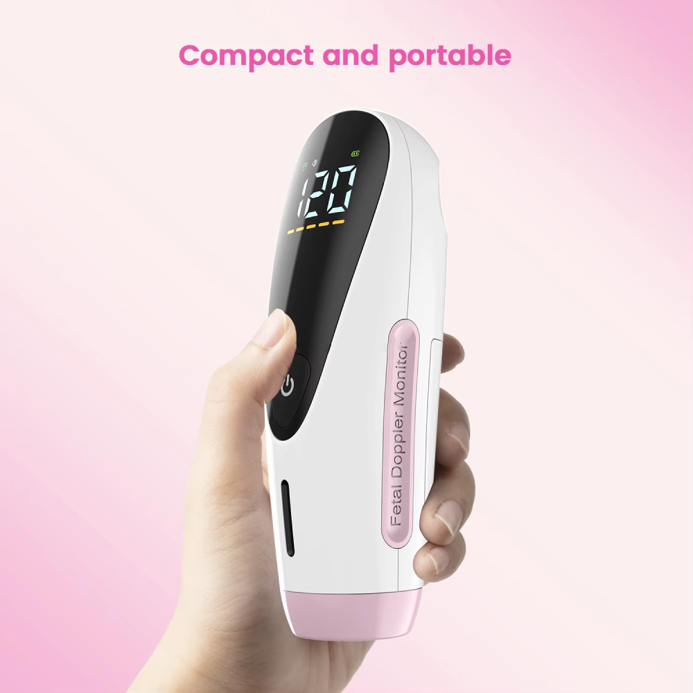 Gambar produk IMDK Alat Deteksi Jantung Janin Fetal Doppler Heartrate Monitor - FH-A01