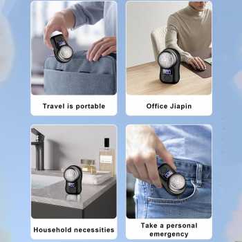 Gambar produk VON Alat Cukur Elektrik Razor Shaver with LED Display 120mAh - V-12