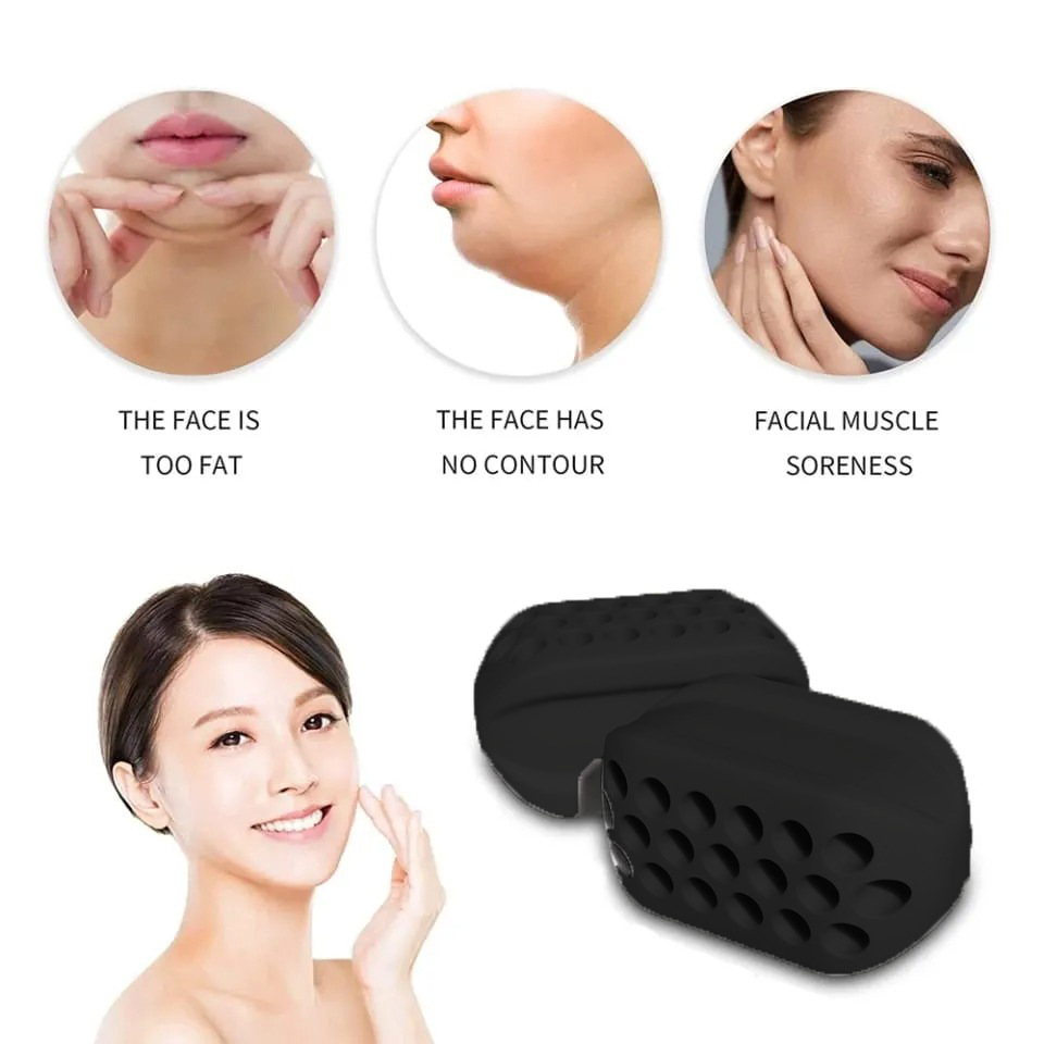 Gambar produk TIMOTRAS Alat Latihan Rahang Silicone Mewing Jaw Trainer Ball 2 PCS - TM734