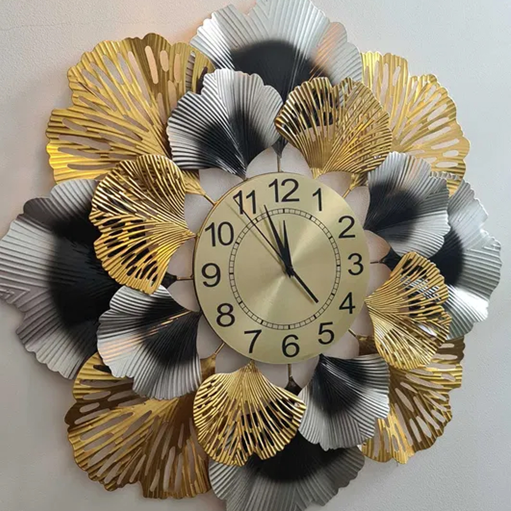 Gambar produk Genein Jam Dinding Quartz Iron Luxury European Style Clock 45cm - 29215