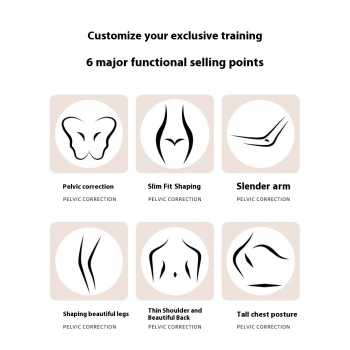 Gambar produk FT Hip Trainer Alat Fitness Senam Kegel Counter Kalori Daya Baterai - HY-122