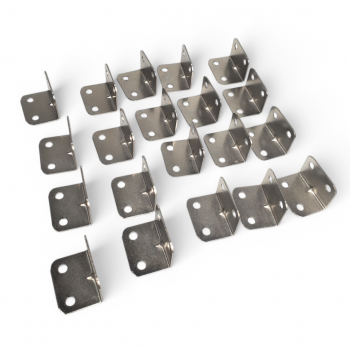 Gambar produk SINEKY Plat Siku L Besi Iron Corner Bracket 20 PCS - SK3412