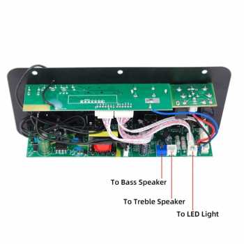 Gambar produk TaffSTUDIO Amplifier Board Audio Bluetooth USB 2.1 Channel 12V - D30-II