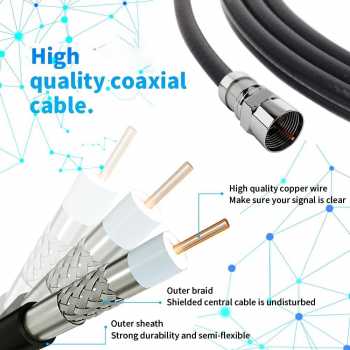 Gambar produk KAST Antena TV Digital Indoor Outdoor High Gain Antenna 30dB DVB-T2 - K290