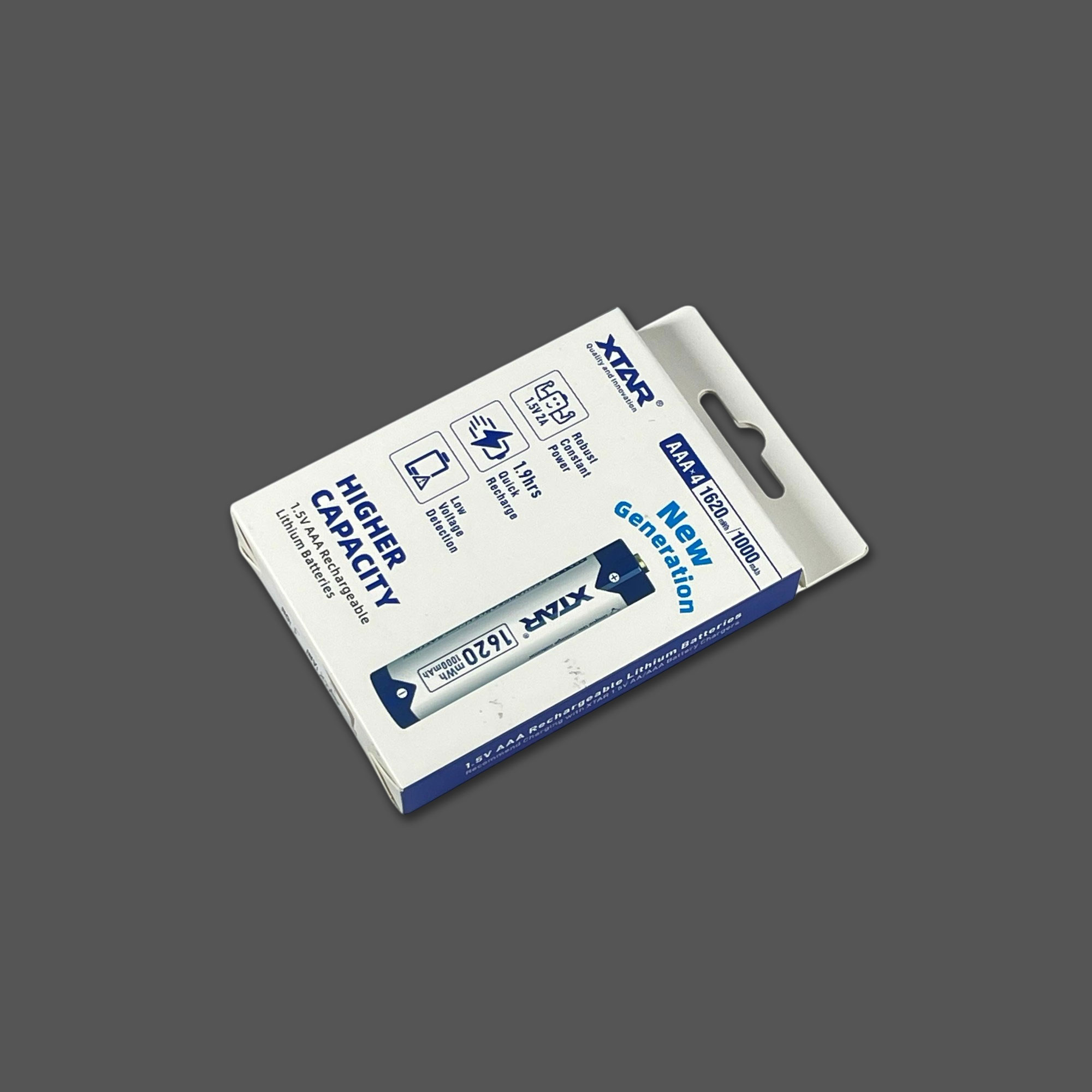 Gambar produk XTAR Baterai AAA Lithium Battery Rechargeable 1.5V 1000mAh/1620mWh - XA3