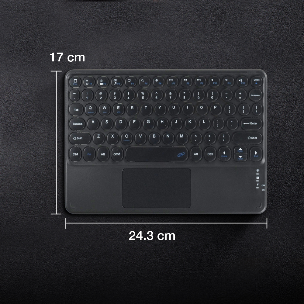 Gambar produk GOOJODOQ Keyboard Wireless Bluetooth V3.0 with Touchpad - GD433