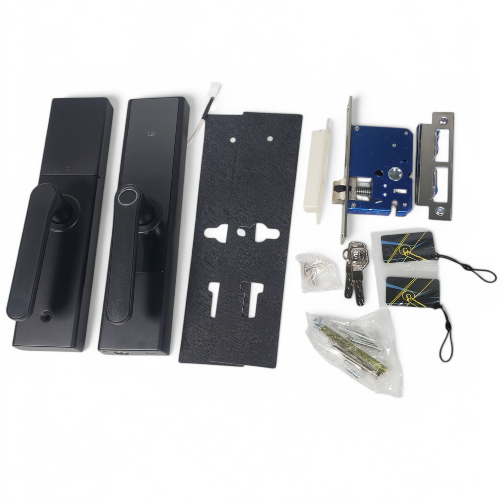 Gambar produk BILIXO Smart Door Lock Fingerprint Password Card RFID Alarm - N1F