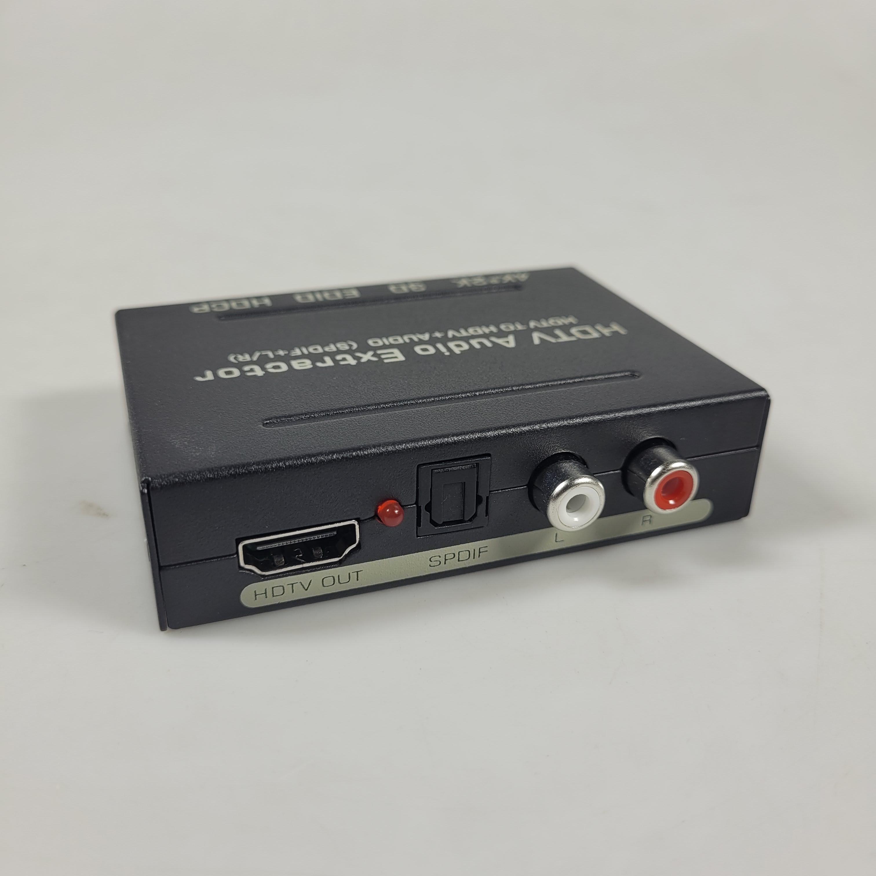 Gambar produk Audio Splitter 3 in 1 HDMI to HDMI Optical SPDIF RCA Converter - AY60