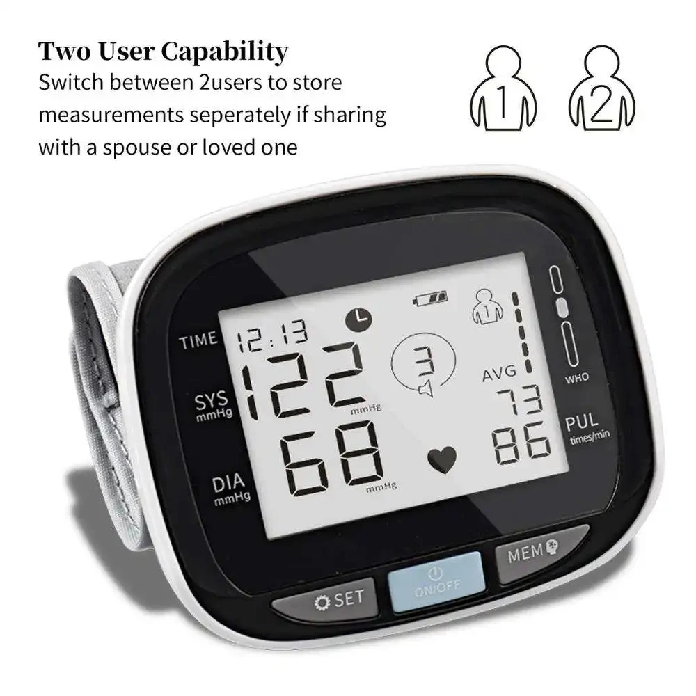 Gambar produk LYNSUM Tensimeter Digital Pengukur Tekanan Darah Gula Darah Asam Urat - LY-31