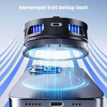 Gambar produk NUOXI Smartphone Cooling Fan Magnetic Kipas Pendingin HP Gaming - SL-18
