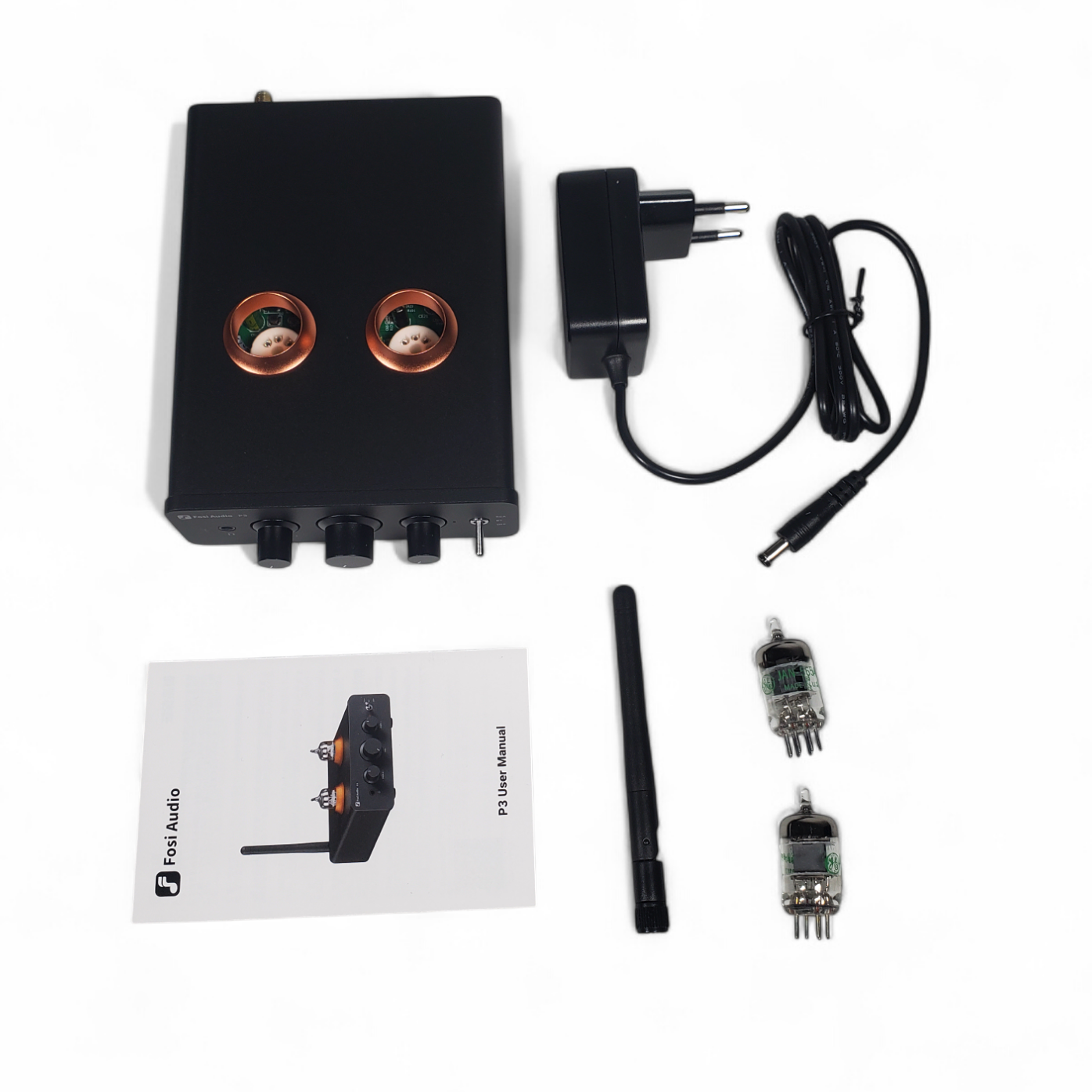 Gambar produk Fosi Audio Preamp Tube Bluetooth 5.1 AptX LL HD Bass and Treble - P3