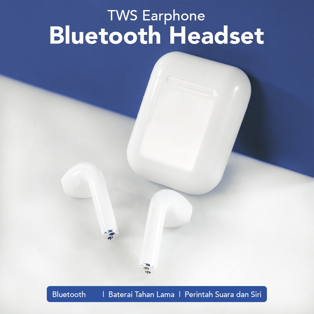 Sport Earbuds With Microphone - TWS Bluetooth 5.0 In-Ear Headphones, Sweatproof HiFi Sound Earphones