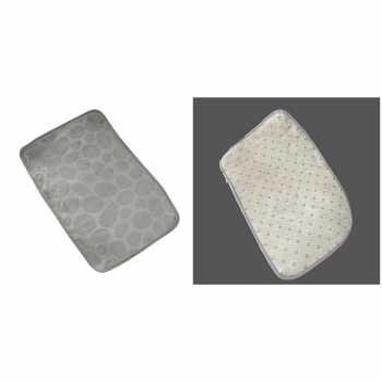 Gambar produk Januel Keset Kamar Mandi Cobble Stone Non-Slip Super Absorbent 60x40cm - Jn39