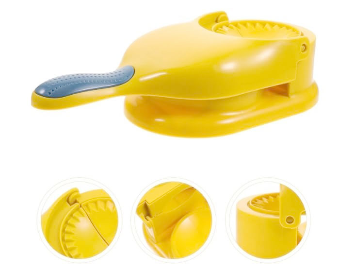 Gambar produk LiuBinee Cetakan Adonan Dumpling Gyoza Pastel Mini 2in1 Pressing Dough - LB01