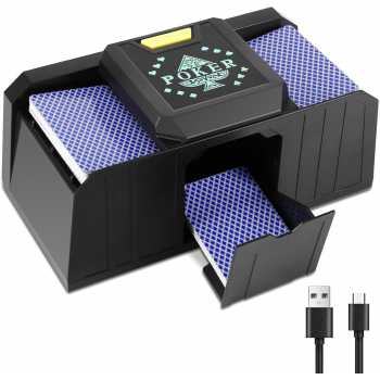 SIL Mesin Kocok Kartu Otomatis Shuffle Machine Bridge UNO Deck Games - S-44