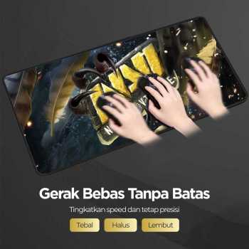 Gambar produk OLEVO Gaming Mouse Pad XL Desk Mat NAVI 800x400x2mm - RO69