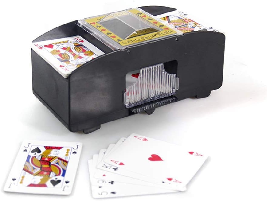 Gambar produk SILGOO Pengocok Kartu Remi Automatic Card Shuffler 2 Deck Games Kabel USB - SG19