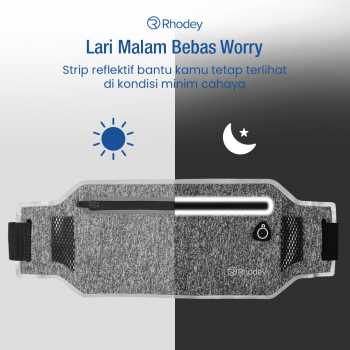 Gambar produk Rhodey Tas Pinggang Olahraga Lari Watreproof Running Waist Bag - CFD